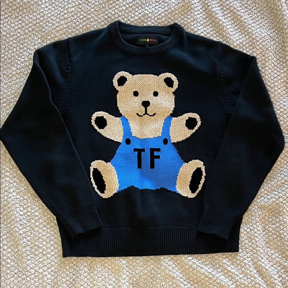 Teddy Fresh Bear Intarsia Sweater
